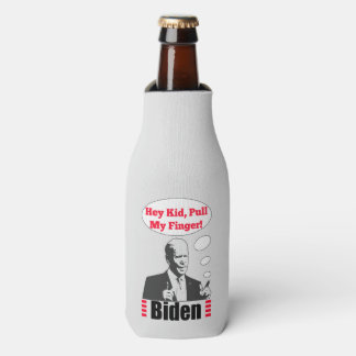 Poopy Pants Biden Bottle Cooler