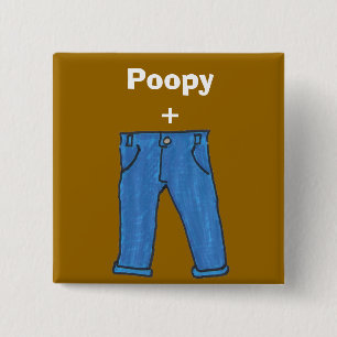 Poopy pants button