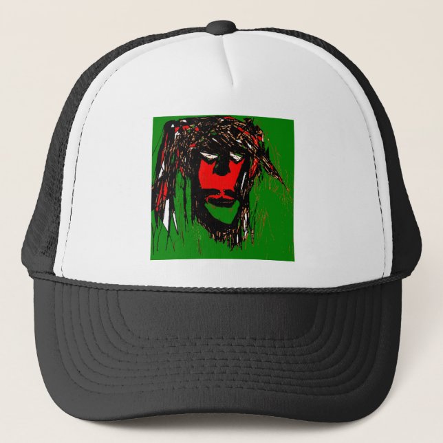 POOR MANS LIFE TRUCKER HAT (Front)