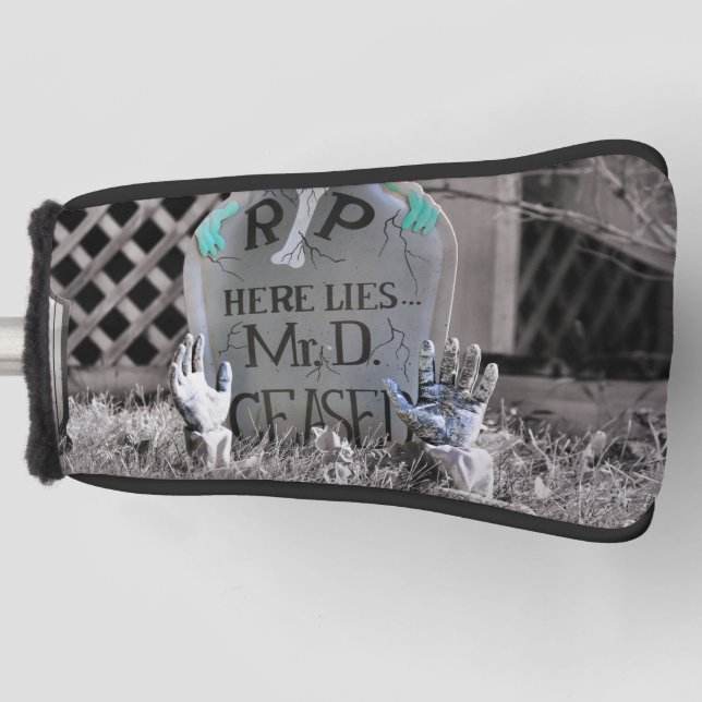 Poor Mr.D Golf Head Cover (Front)