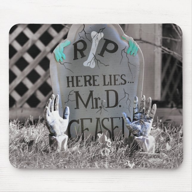 Poor Mr.D Mouse Pad (Front)