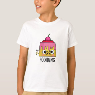 Poot-ding Funny Pudding Fart Pun T-Shirt