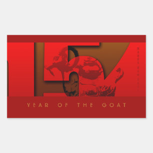 Pop 2015 Ram Sheep Goat Year - Stickers