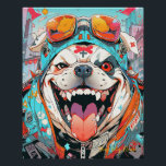 Pop Art Anime Bulldog 002 - Victoria Sasuke Poster<br><div class="desc">[ Ultra-High Quality Art Paintings ] 

● Acrylic on paper
● 8, 000～10, 000pixel
● 500dpi

【Victoria Sasuke】
Illustrator who loves Japanese anime and Kawaii Dogs.
She draws cheerful and expressive dogs in a colourful and POP style.
These paintings will cheer up your everyday life.</div>