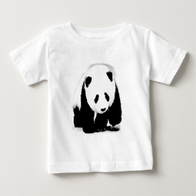 Pop Art Baby Panda T-Shirt (Front)