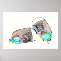 Pop Art Baby Shoes