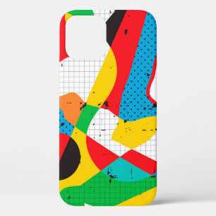 pop art background iPhone 12 case