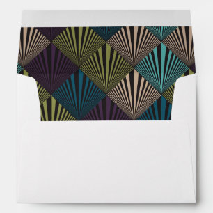 Pop art background envelopes