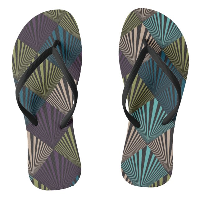 Pop art background jandals (Footbed)