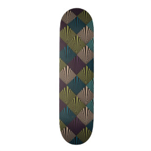 Pop art background skateboard