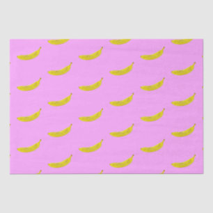 Pop Art Banana Pattern Tissue Paper