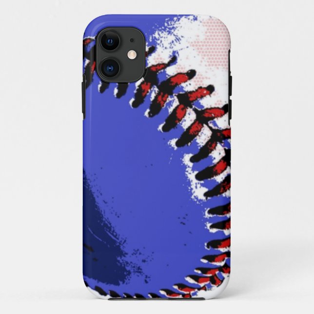 Pop Art Baseball Case-Mate iPhone Case (Back)