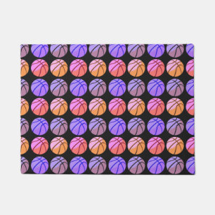 Pop Art Basketball Doormat