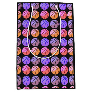 Pop Art Basketball Medium Gift Bag