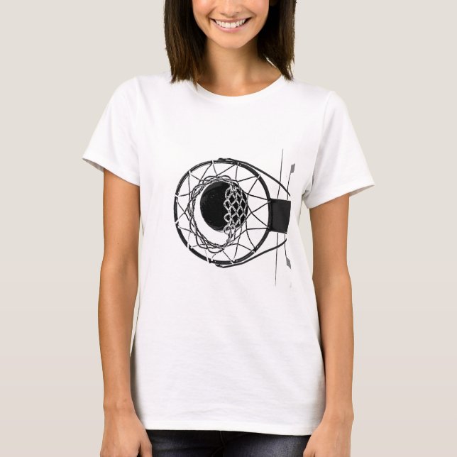 Pop Art Basketball T-Shirt (Front)