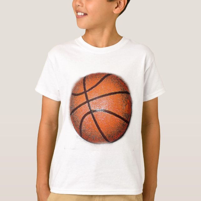 Pop Art Basketball T-Shirt (Front)