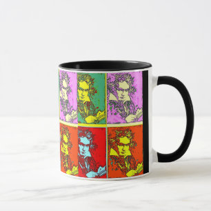 Pop Art Beethoven Mug