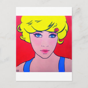 Pop art Bérénice Postcard