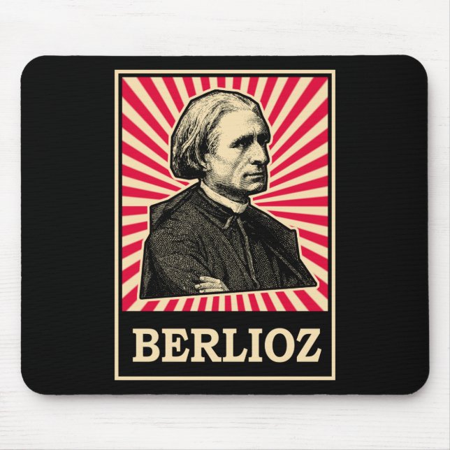 Pop Art Berlioz Mouse Pad (Front)