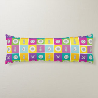 Pop Art Botanical & Fruit Body Pillow