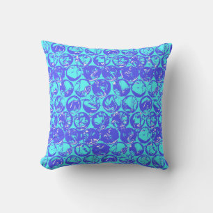 Pop art bubble wrap cushion