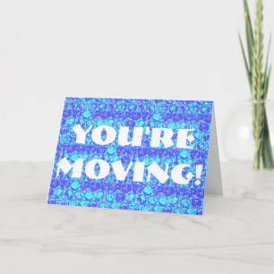 Pop art bubble wrap housewarming card