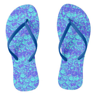 Pop art bubble wrap jandals