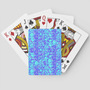 Pop art bubble wrap playing cards