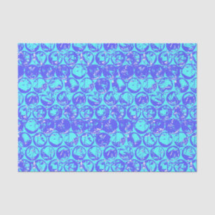 Pop art bubble wrap tissue paper