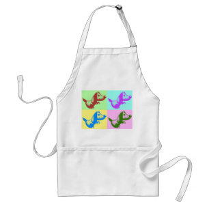 Pop Art Cartoon Dog Apron
