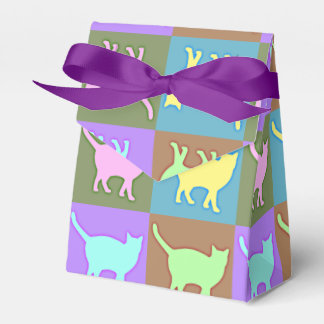 Pop Art Cats Favour Box