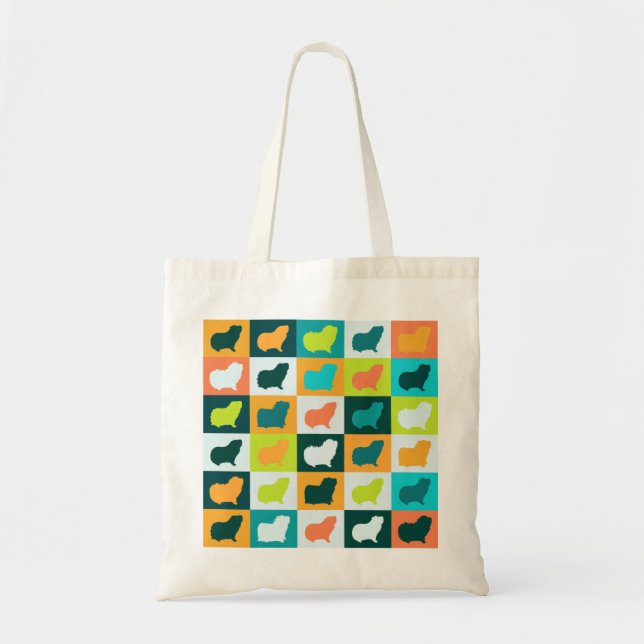 POP ART CAVY TOTE BAG (Front)