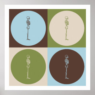 Pop Art Chiropractic Poster