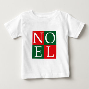 Pop Art Christmas NOEL Baby T-Shirt