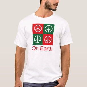 Pop Art Christmas PEACE T-Shirt