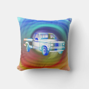 Pop Art Classic Car Cushion