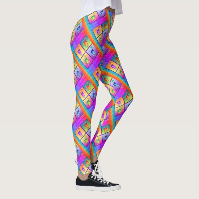 POP ART COCKTAILS LEGGINGS (Right)
