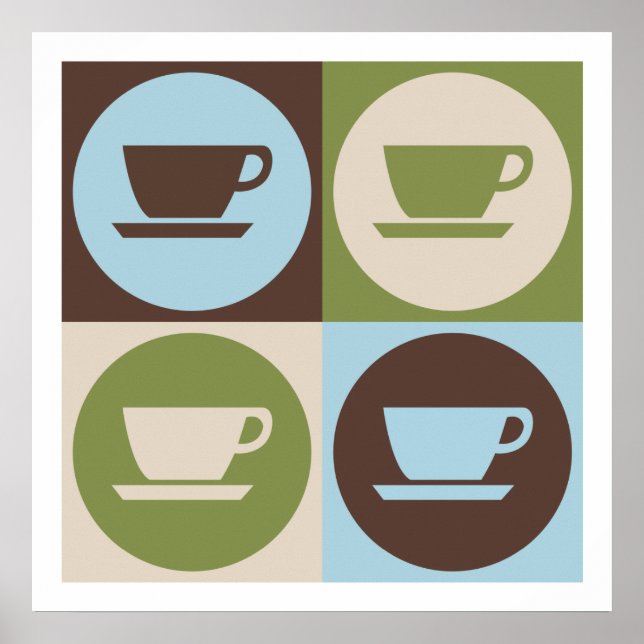 Pop Art Coffee Poster (Front)