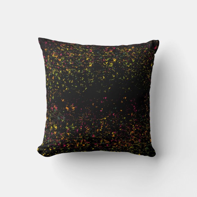 Pop Art Colourful Lips Cushion (Front)