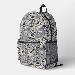 Pop Art Comic Book Printed Backpack
