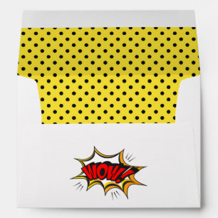 Pop Art Comic Envelope