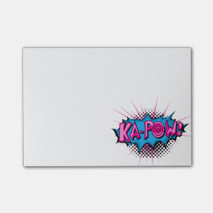 Pop Art Comic Ka-Pow! Post-it Notes