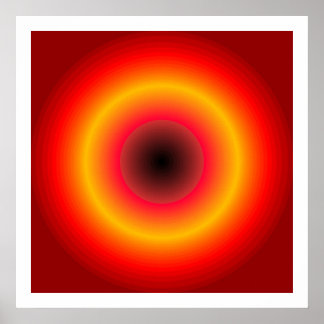 Pop Art ConcentricTargets 01 Poster