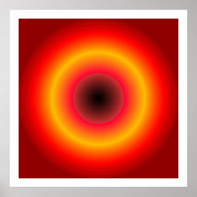 Pop Art ConcentricTargets 01 Poster (Front)