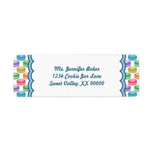 Pop Art Cookies Colourful Macarons