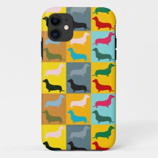 Pop Art Dachshunds Case-Mate iPhone Case