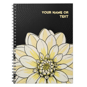 Pop Art Dahlia 'Gallery Art Fair' Notebook