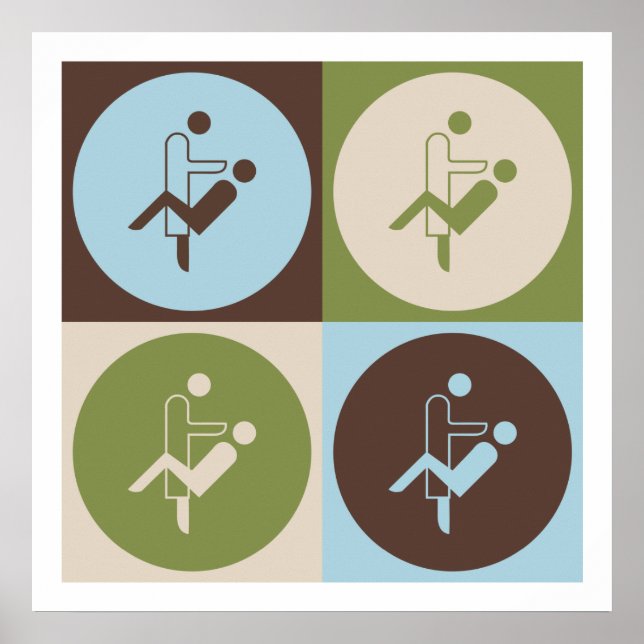 Pop Art Dental Hygiene Poster (Front)