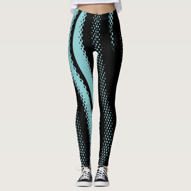 Pop Art Design Leggings (Front)