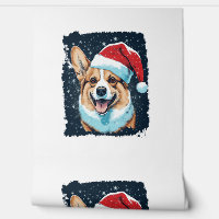 Pop Art Dog Christmas Corgi 